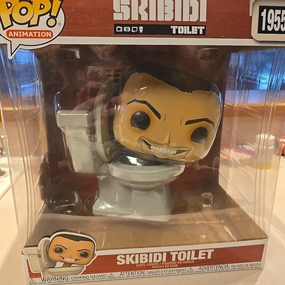 Funko Pop! Jumbo: Skibidi Toilet - Skibidi Toilet - Collectable Vinyl Figure - G